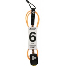 Leash Surf Channel Islands Standard 6' 1/4'' Naranja